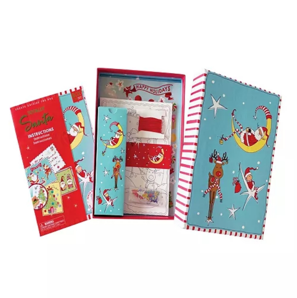 Box CanDIY Totally Santa Letters to Santa Mini Mailbox Set - Arts & Crafts for A